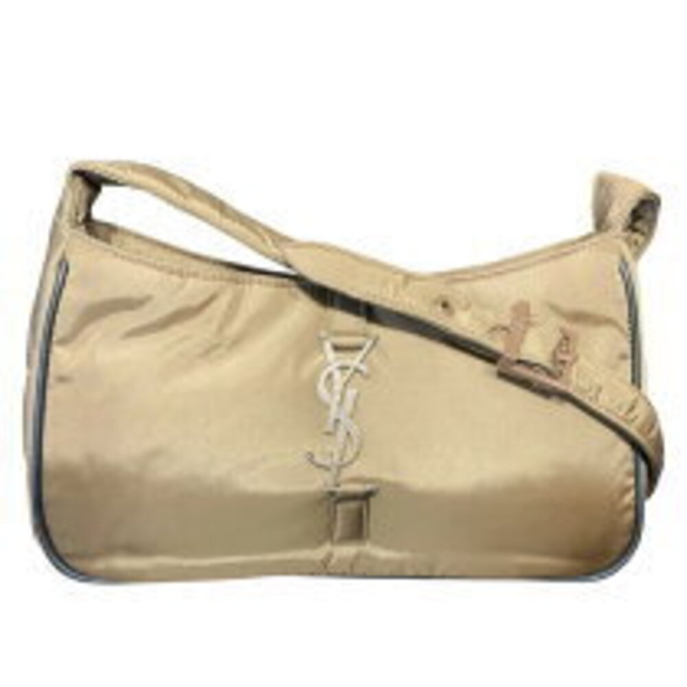Saint Laurent Shoulder Bag Coyote Nylon - Picture 1 of 10